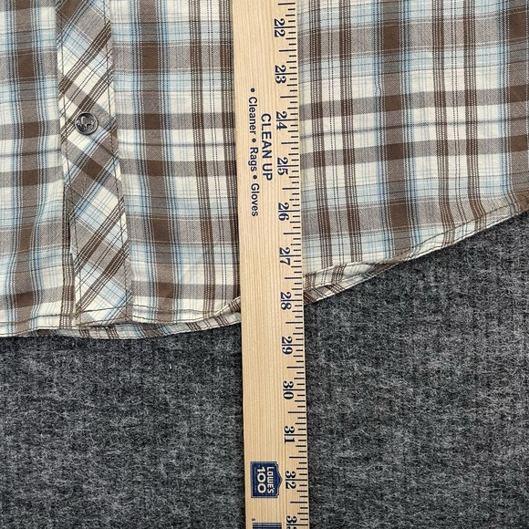 Mountain Khakis Rodeo Short Sleeve Pearl Snap Shirt Men's Size Small NEW - Picture 6 of 11